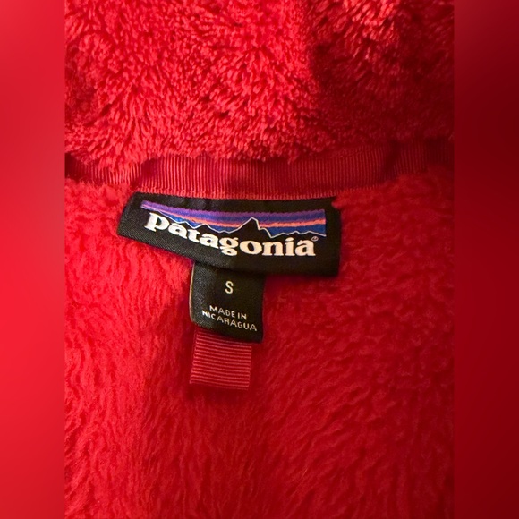 Patagonia Re-Tool Snap T Red Plush Fleece Pullover - Picture 8 of 8